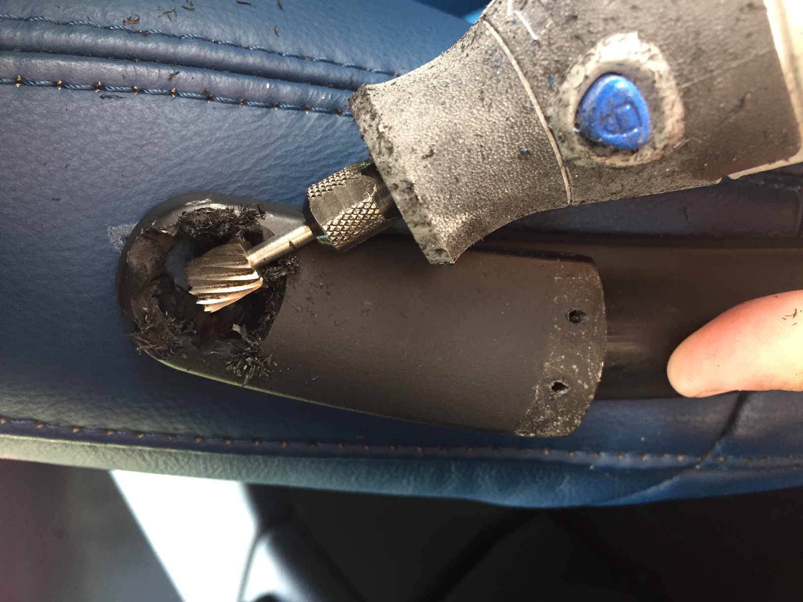 How to fix your broken seat belt guides. Page 6